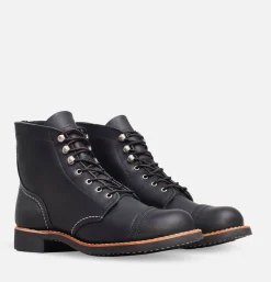 RED WING SHOES WOMEN 3366 - Iron Ranger Black<Femme Bottes