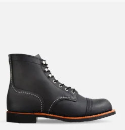 RED WING SHOES 8084 - Iron Ranger Black Harness<Homme Bottes