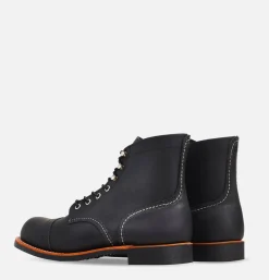 RED WING SHOES 8084 - Iron Ranger Black Harness<Homme Bottes
