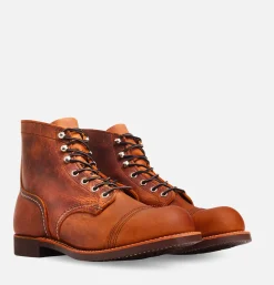 RED WING SHOES 8085 - Iron Ranger Copper<Homme Bottes