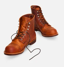 RED WING SHOES 8085 - Iron Ranger Copper<Homme Bottes