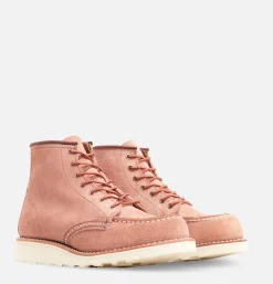 RED WING SHOES WOMEN 3319 - Moc Toe Abilene Rose<Femme Bottes