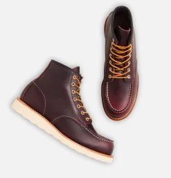 RED WING SHOES 8847 - Moc Toe Black Cherry<Homme Bottes