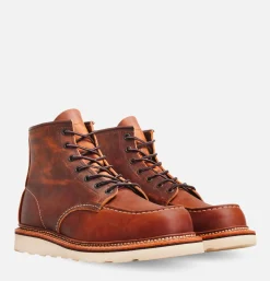 RED WING SHOES 1907 - Moc Toe Copper<Homme Bottes