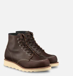 RED WING SHOES WOMEN 3371 - Moc Toe Femme Mahogany<Femme Bottes