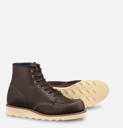 RED WING SHOES WOMEN 3371 - Moc Toe Femme Mahogany<Femme Bottes