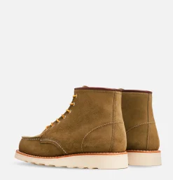RED WING SHOES WOMEN 3377 - Moc Toe Femme Olive<Femme Bottes
