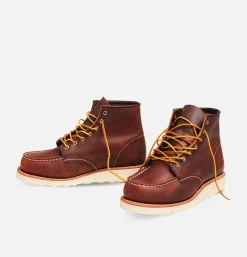 RED WING SHOES WOMEN 3428 - Moc Toe Rough and Tough<Femme Bottes