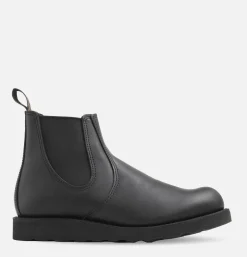 RED WING SHOES 3194 - Rover Chelsea Black Harness<Homme Bottes