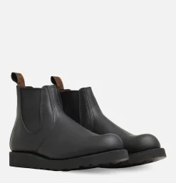 RED WING SHOES 3194 - Rover Chelsea Black Harness<Homme Bottes