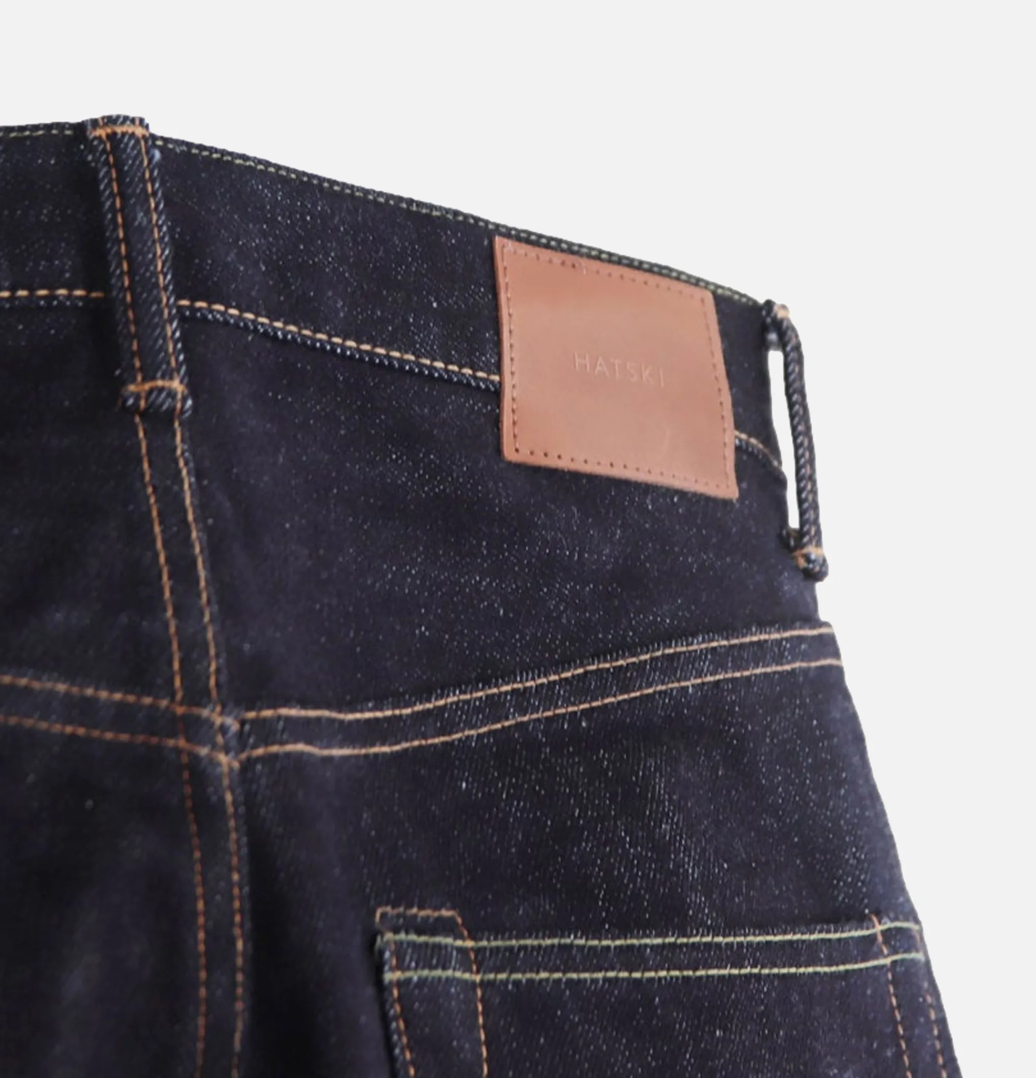 HATSKI 22003 Jean Wide Tapered One Wash< Jeans