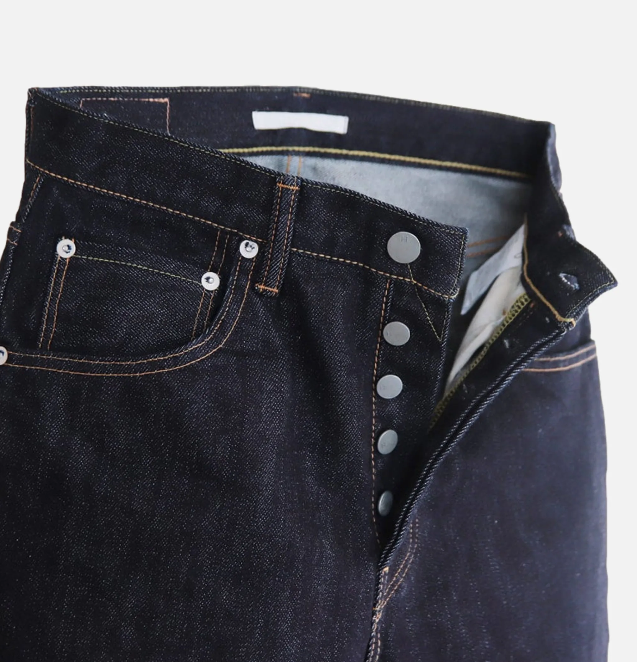HATSKI 22003 Jean Wide Tapered One Wash< Jeans
