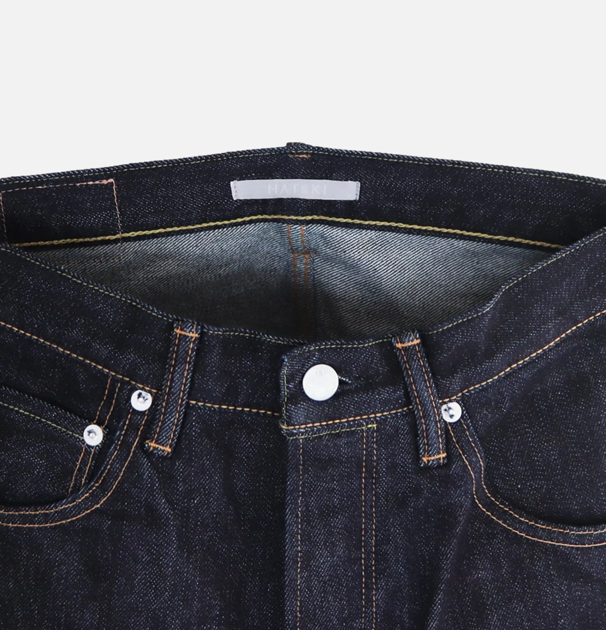 HATSKI 22003 Jean Wide Tapered One Wash< Jeans