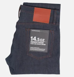 UNBRANDED BRAND 201 Tapered 14,5 Oz Indigo< Jeans