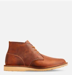 RED WING SHOES 3322 Weekender Chukka Copper Rough<Homme Bottes