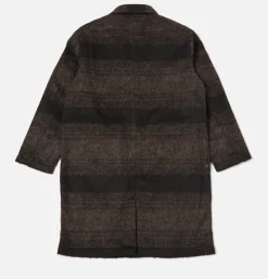 UNIVERSAL WORKS Account Coat Brown/black< Blousons & Manteaux