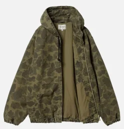 CARHARTT WIP Active Jacket Camo Duck Green< Vestes