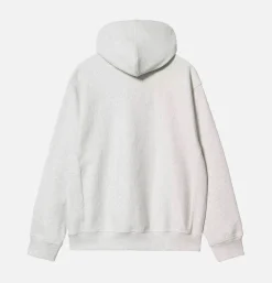 CARHARTT WIP American Script Hoodie Ash< Sweats & Polaires