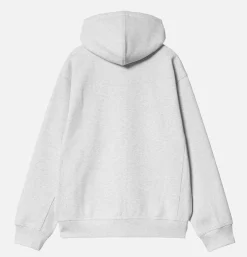 CARHARTT WIP American Script Jacket Ashgrey< Pulls & Cardigans