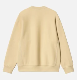 CARHARTT WIP American Script Sweat Rattan< Sweats & Polaires