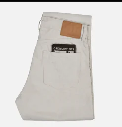 ORDINARY FITS Ankle Denim White< Jeans