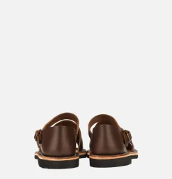 STEVE MONO Artisanal Sandal 11 Chocolate<Homme Sandales