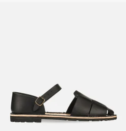 STEVE MONO Artisanal Sandal Shoe 11 Black<Homme Sandales