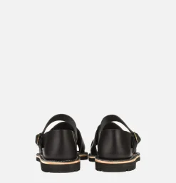STEVE MONO Artisanal Sandal Shoe 11 Black<Homme Sandales