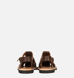 STEVE MONO Artisanal Sandal Shoe 10/09 Chocolate<Homme Sandales