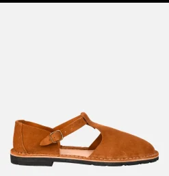 STEVE MONO Artisanal Sandal Shoe 10/12 Cognac<Homme Sandales