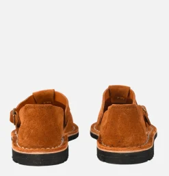 STEVE MONO Artisanal Sandal Shoe 10/12 Cognac<Homme Sandales