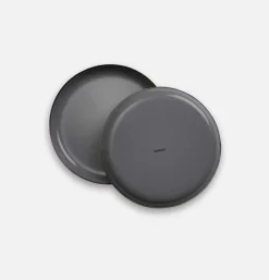 BAREBONES Assiettes Email Set x 2 Grey< Outdoor