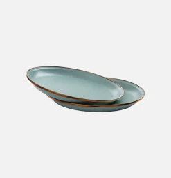 BAREBONES Assiettes Email Set X2 Mint< Outdoor