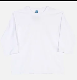 GOOD ON Baseball Tee Non Pigmente Blanc< T-shirts