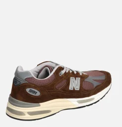 NEW BALANCE Baskets 991 V2 Marron<Homme Baskets