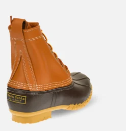 LL BEAN Bean Boot 8" Tan Brown<Homme Bottes