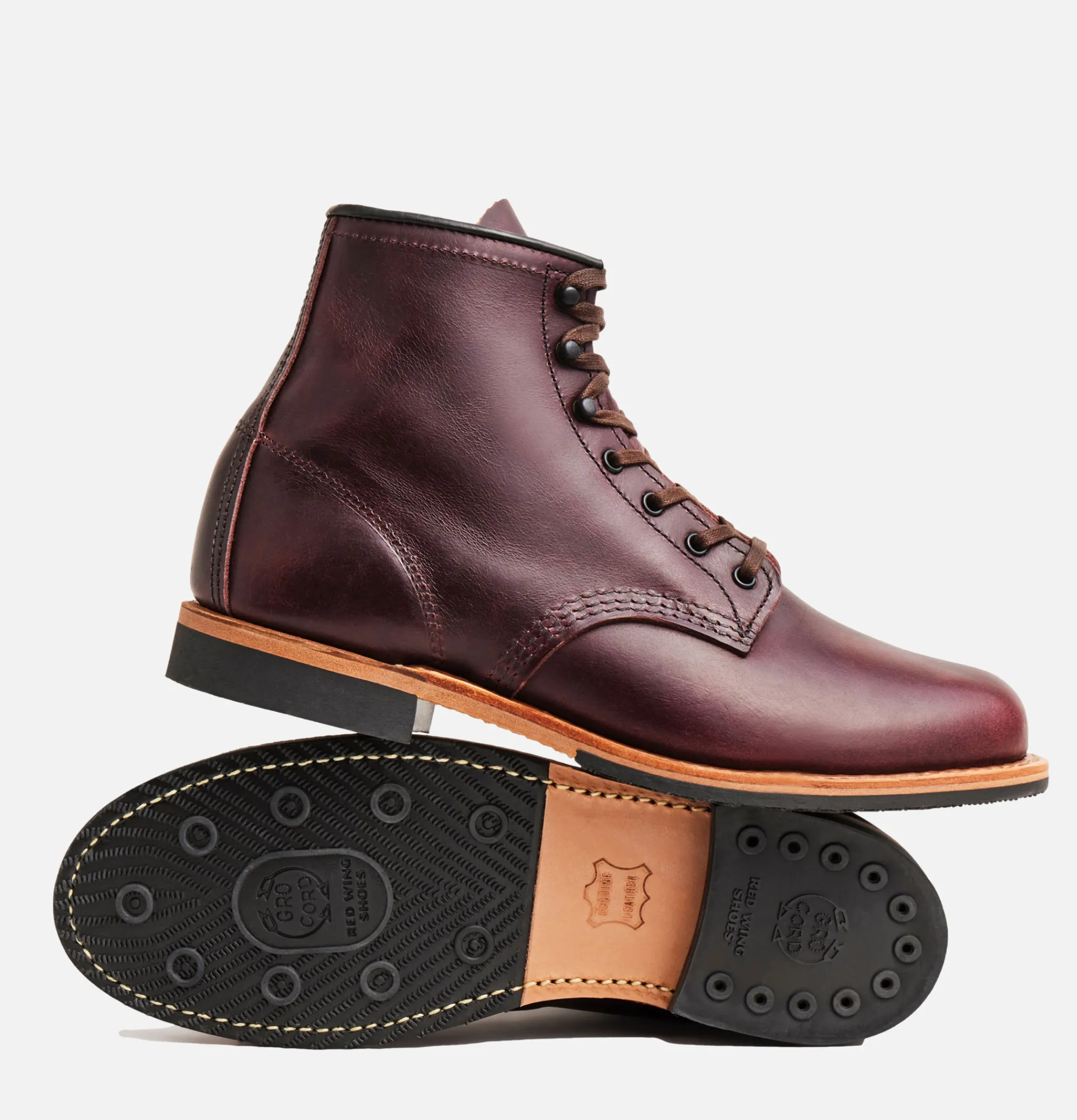 RED WING SHOES Beckman Excalibur Black Cherry<Homme Chaussures