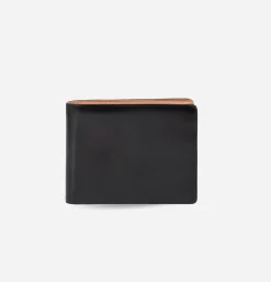 IL BUSSETTO Bi Fold Wallet Black< Petite Maroquinerie