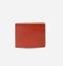IL BUSSETTO Bi-fold Wallet Coral Red< Petite Maroquinerie
