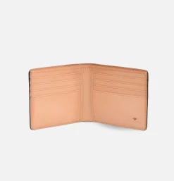 IL BUSSETTO Bi-fold Wallet Coral Red< Petite Maroquinerie