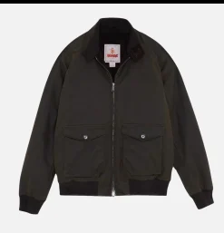 BARACUTA Blouson G9 Waxed Moss Green< Vestes