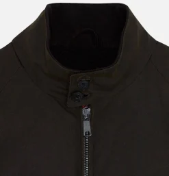 BARACUTA Blouson G9 Waxed Moss Green< Vestes