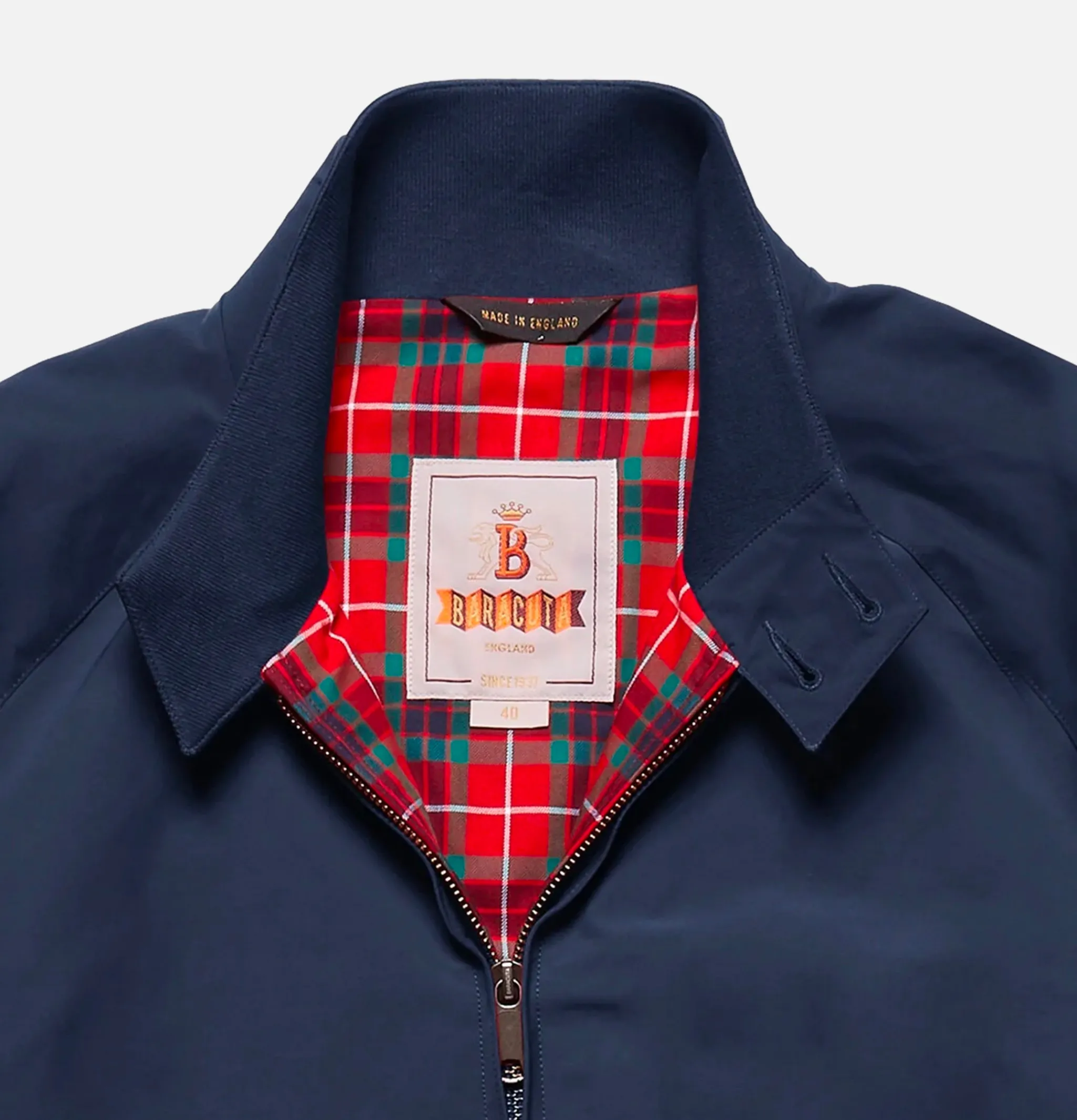 BARACUTA Blouson Harrington G9 Navy< Vestes