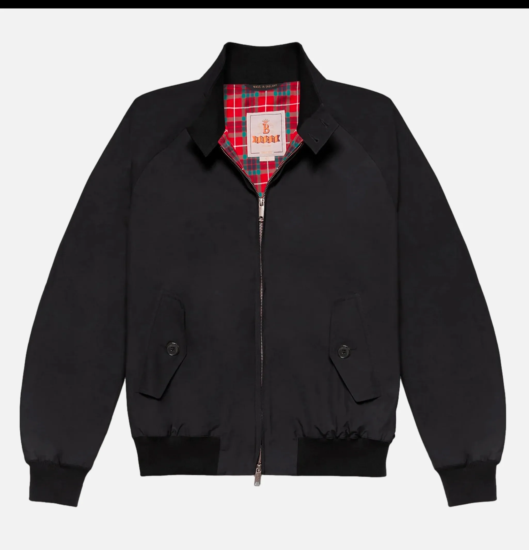 BARACUTA Blouson Harrington G9 Noir< Vestes