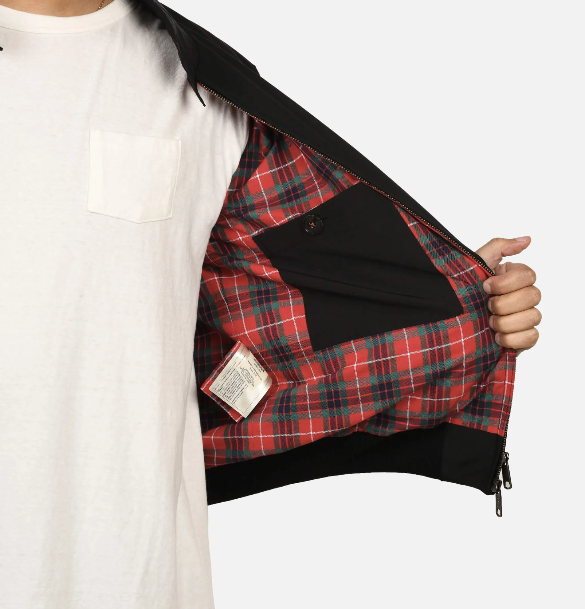 BARACUTA Blouson Harrington G9 Noir< Vestes