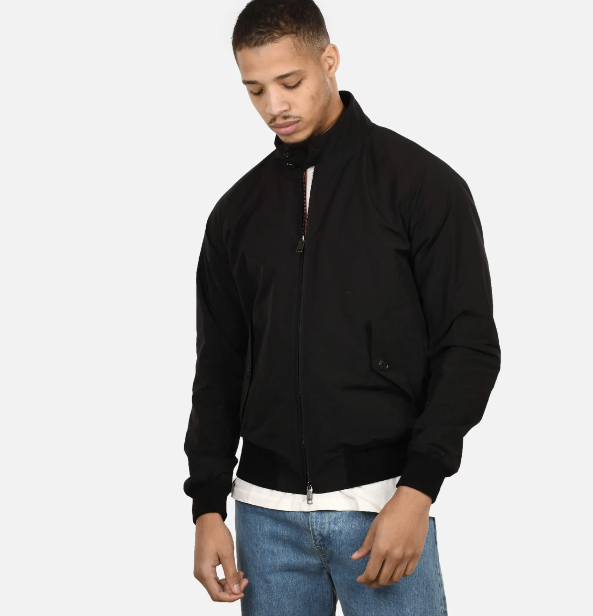 BARACUTA Blouson Harrington G9 Noir< Vestes