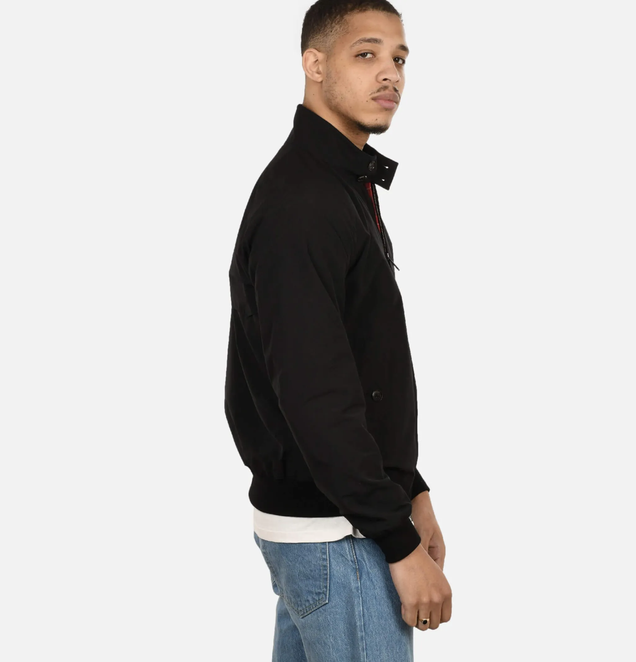 BARACUTA Blouson Harrington G9 Noir< Vestes