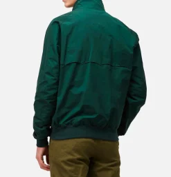 BARACUTA Blouson Harrington G9 Racing Vert< Blousons & Manteaux