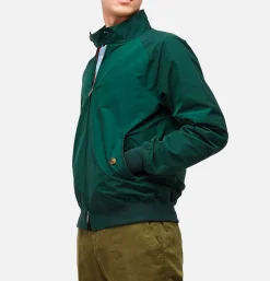 BARACUTA Blouson Harrington G9 Racing Vert< Blousons & Manteaux