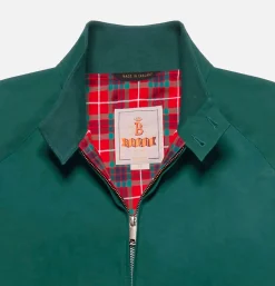 BARACUTA Blouson Harrington G9 Racing Vert< Blousons & Manteaux